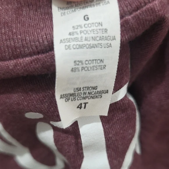 Bella Canvas Kids T-Shirt - Little Thing Design in Purple - Picture 5 of 6